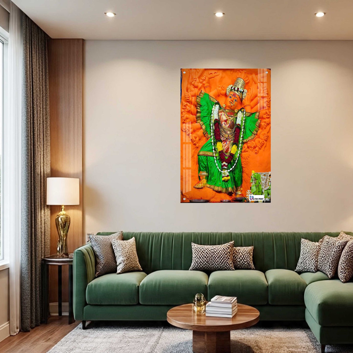 Saptashrungi Mata Premium Acrylic Frame